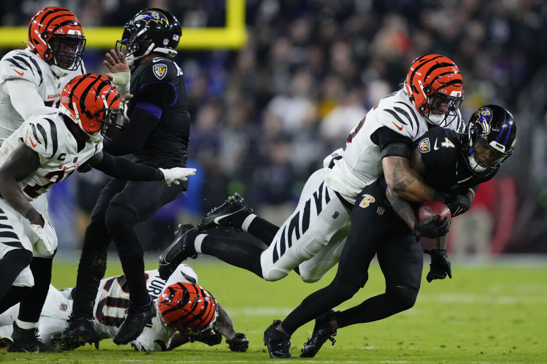 Ravens handle Bengals 3420 after Burrow exits with a injury News